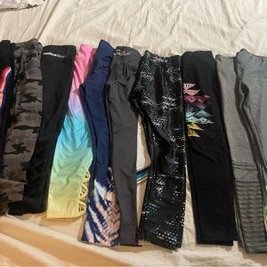 Leggings for girls size number 8 used once